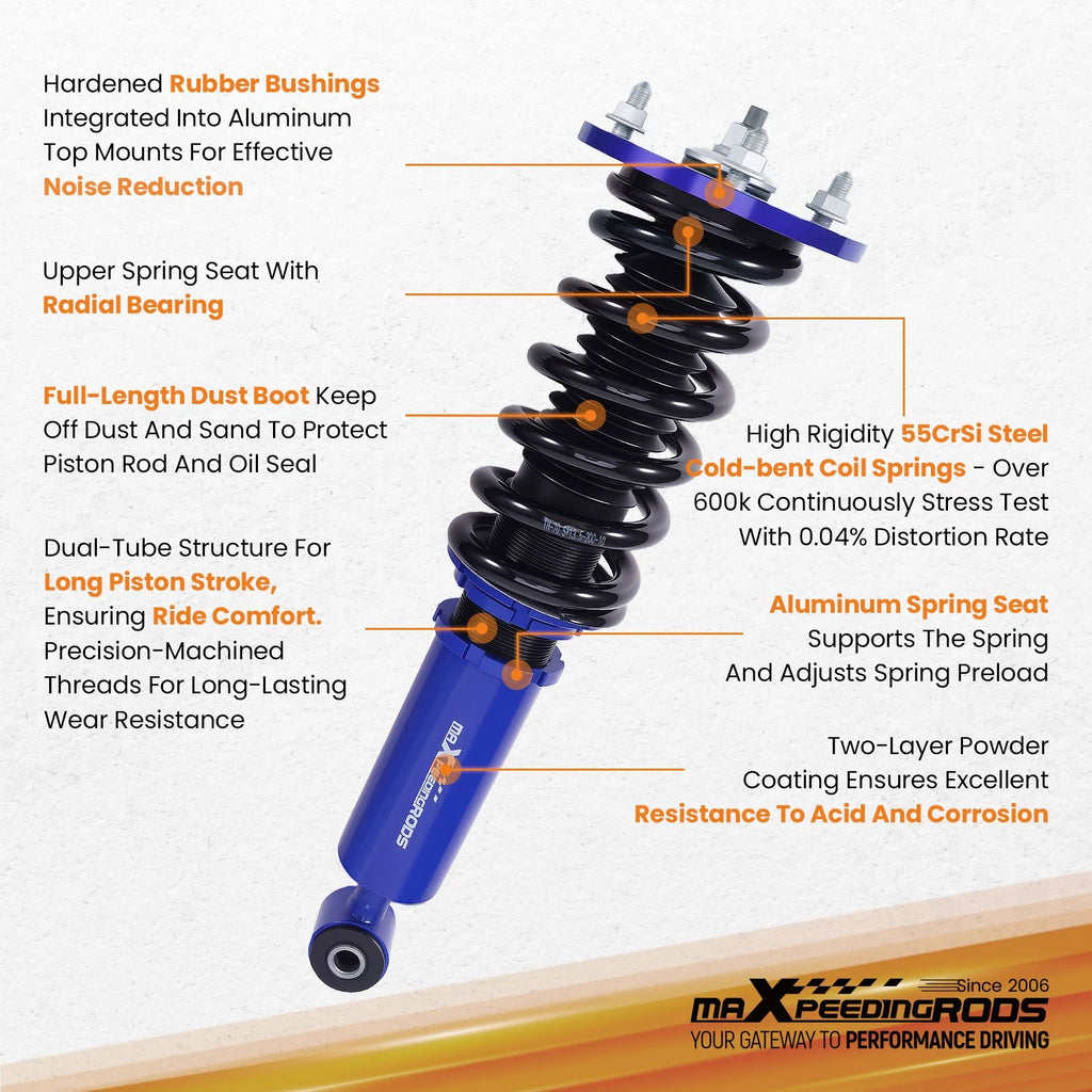 Coilover Suspension Lowering Kit for Lexus SC300 SC400 (1992-2000)