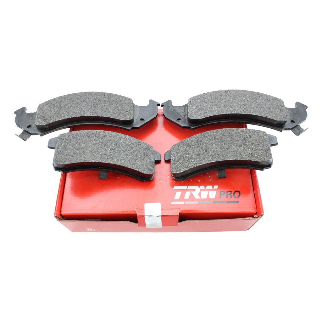 Set of 4 TRW Pro Front Metallic Brake Pads for Buick Oldsmobile Pontiac Chevy Cadillac