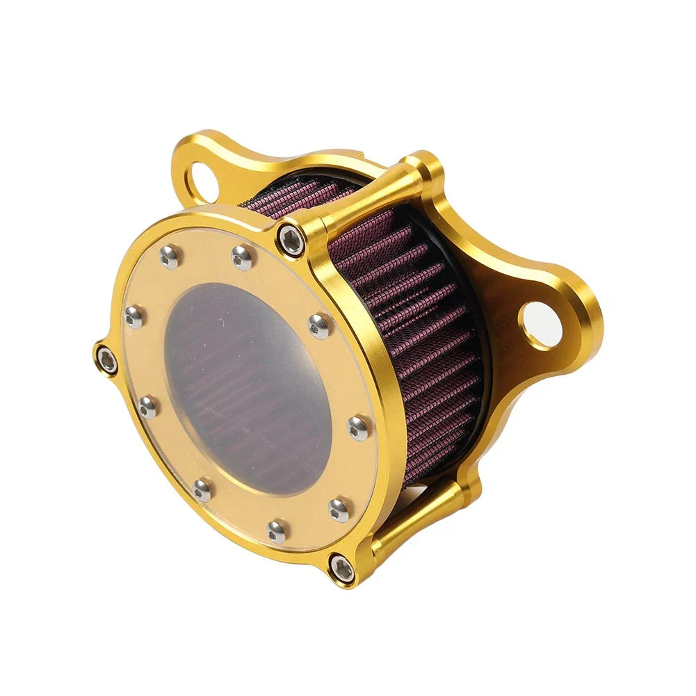 Gold Clear Air Cleaner Intake Filter for Harley Sportster XL 883 XL 91-22