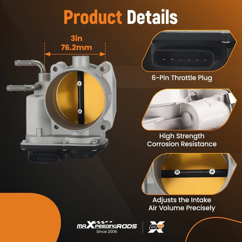Throttle Body for Infiniti QX56, Nissan Armada, Titan (2011–2013)
