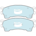 GCT Front Disc Brake Pad Set for Kia Spectra (2001 - 2004)