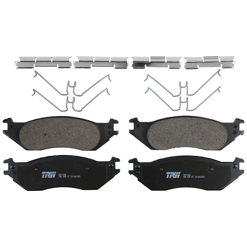 Set of 2 Brake Pads for Ford E-150 Van (2000–2003)