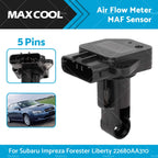 Air Flow Meter MAF Sensor for Subaru Forester Impreza Legacy Outback (1998–2009)