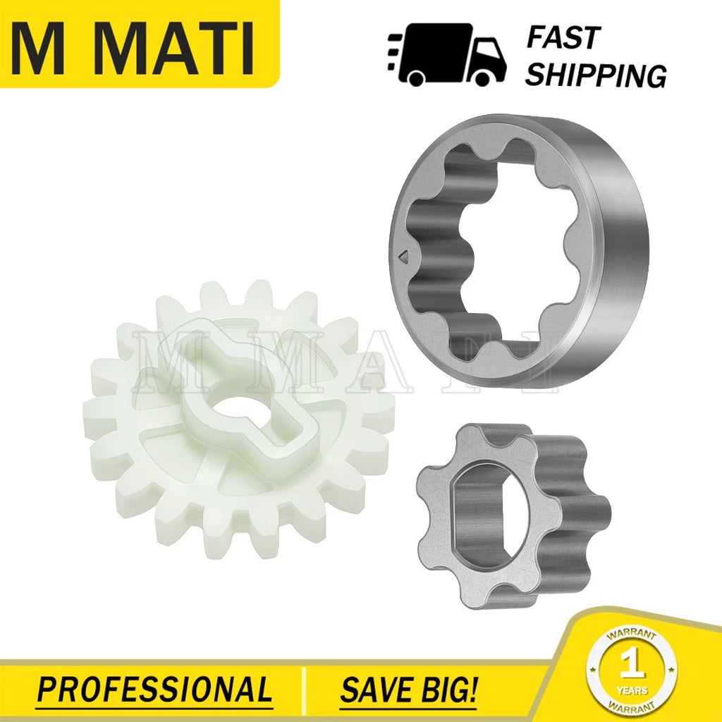 Oil Pump Driven Gear & Rotor Set for Honda CRF250R CRF250X (2004–2017)