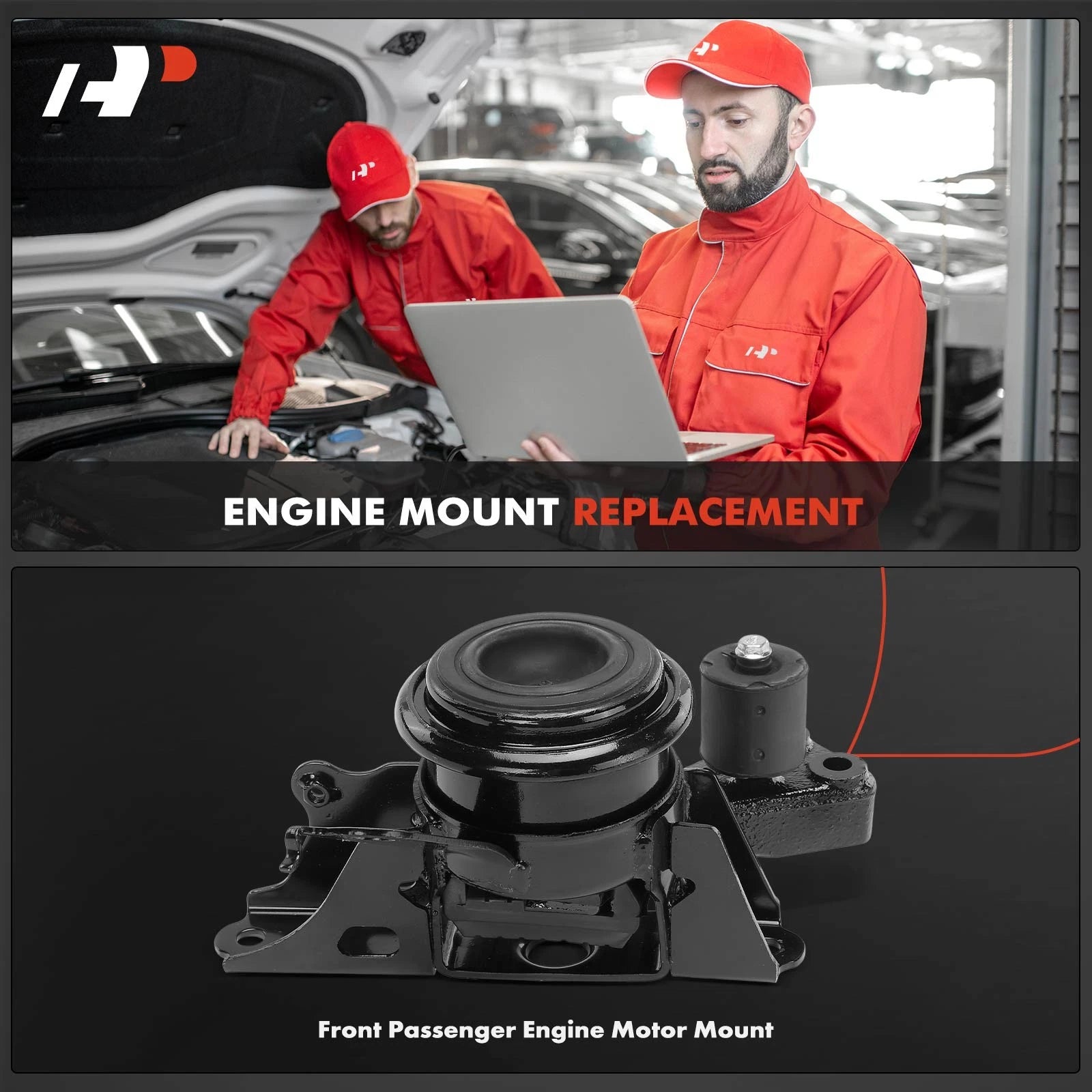 Front Right Engine Motor Mount for Toyota Prius C (2012-2019)