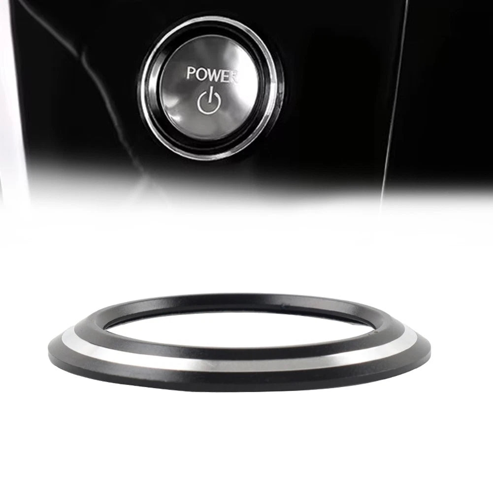 Engine Start Stop Button Cover Ring for Lexus NX250 NX350h NX450h (2022–2024) Black