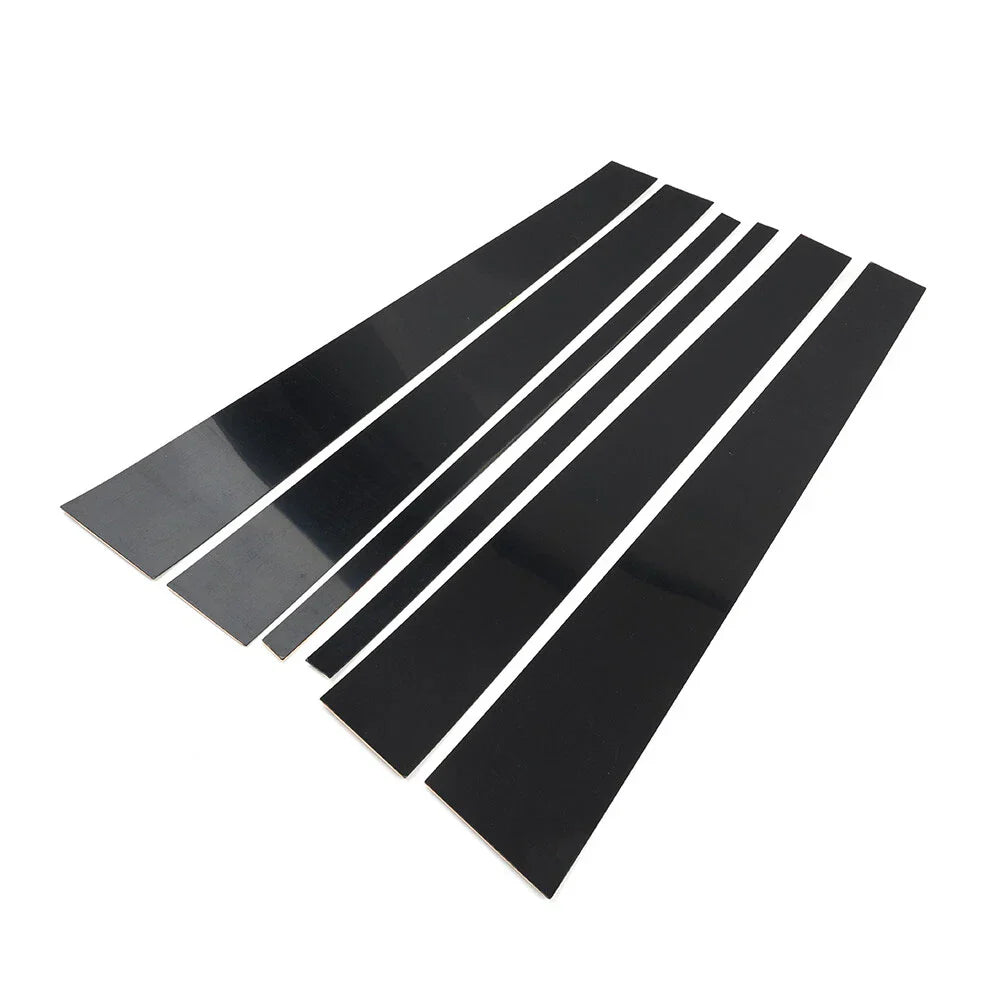 6pcs Black Center Pillar Posts Trim for Ford Expedition, Navigator (1997-2016)
