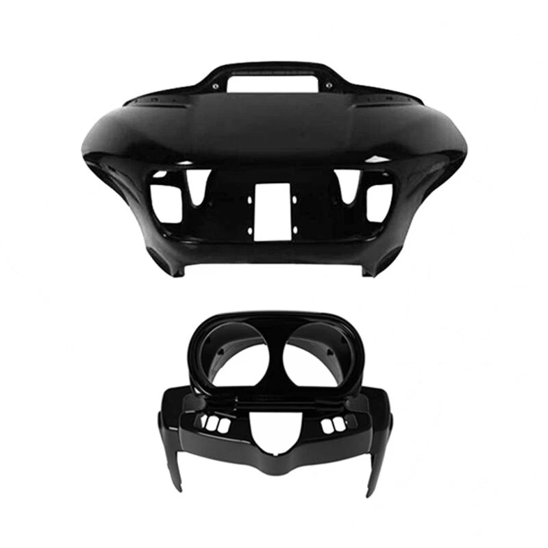 Black Inner Outer Fairings Instrument Housing for Harley Road Glide (2015–2023)
