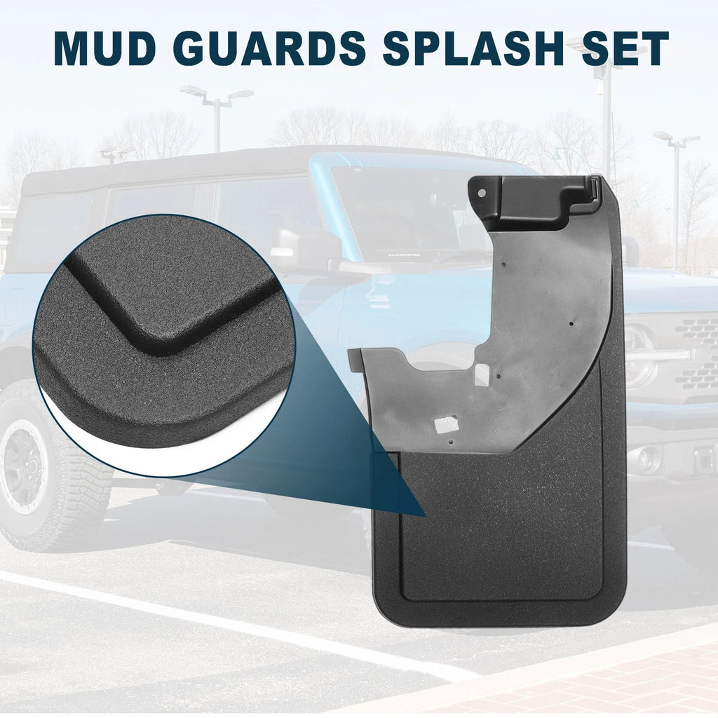 Mud Flap Splash Guard for Ford Bronco (2021–2024)