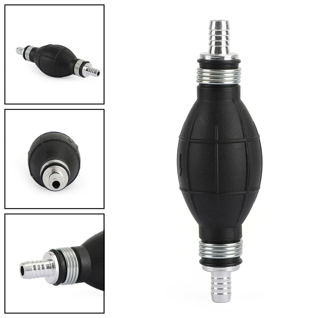 1/4" Hand Primer Bulb for Outboard Marine Boat Gas Fuel Line Pump (All Fuels)