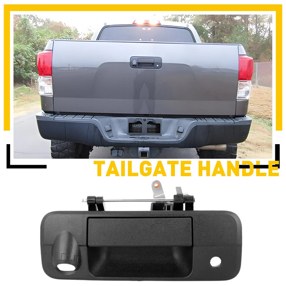 Tailgate Latch Handle for Toyota Tundra (2007–2013) Black