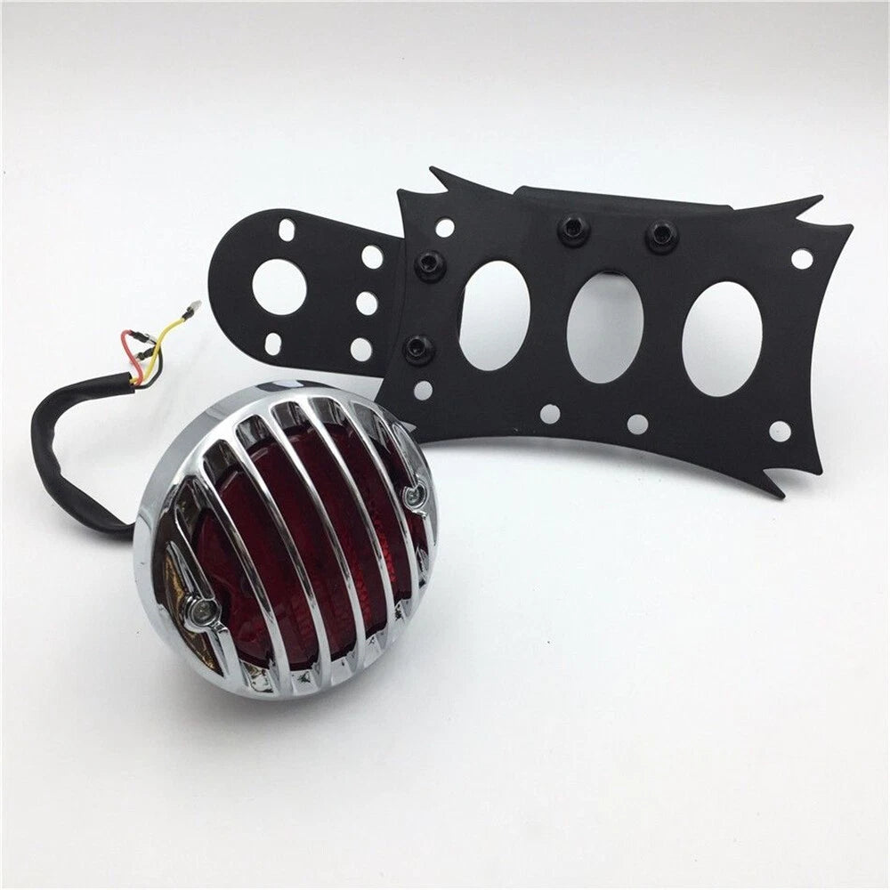 License Bracket & Tail Light for Harley Touring Bobber Chopper (Fits 2014–2023)