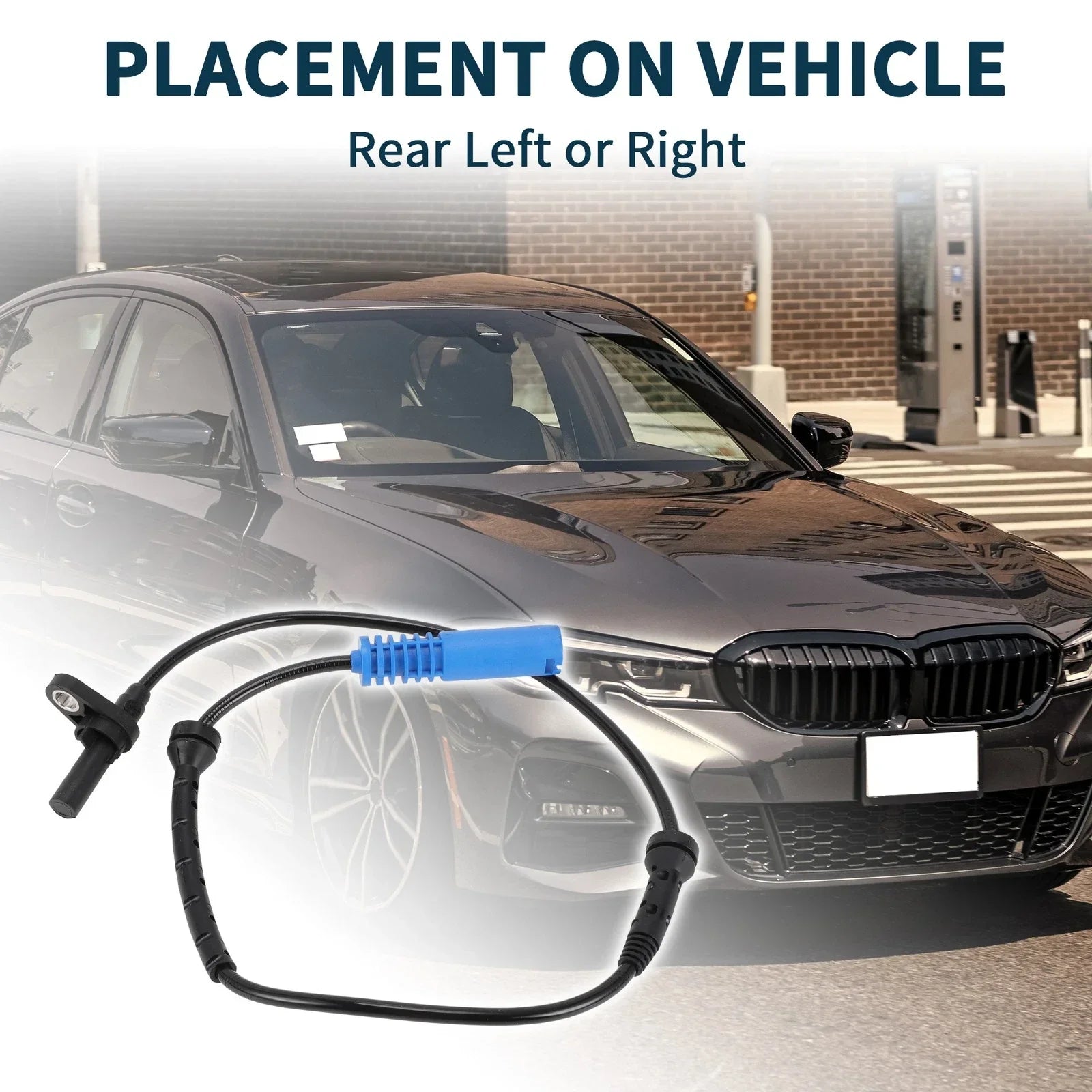 Rear Left or Right ABS Wheel Speed Sensor for BMW 335xi 328xi