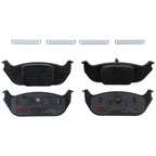 Set of 4 Disc Brake Pads for Lincoln Aviator (2003–2005)