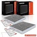 2X Activated Carbon Cabin Air Filter for Chevrolet Silverado 1500 HD (2001–2007)