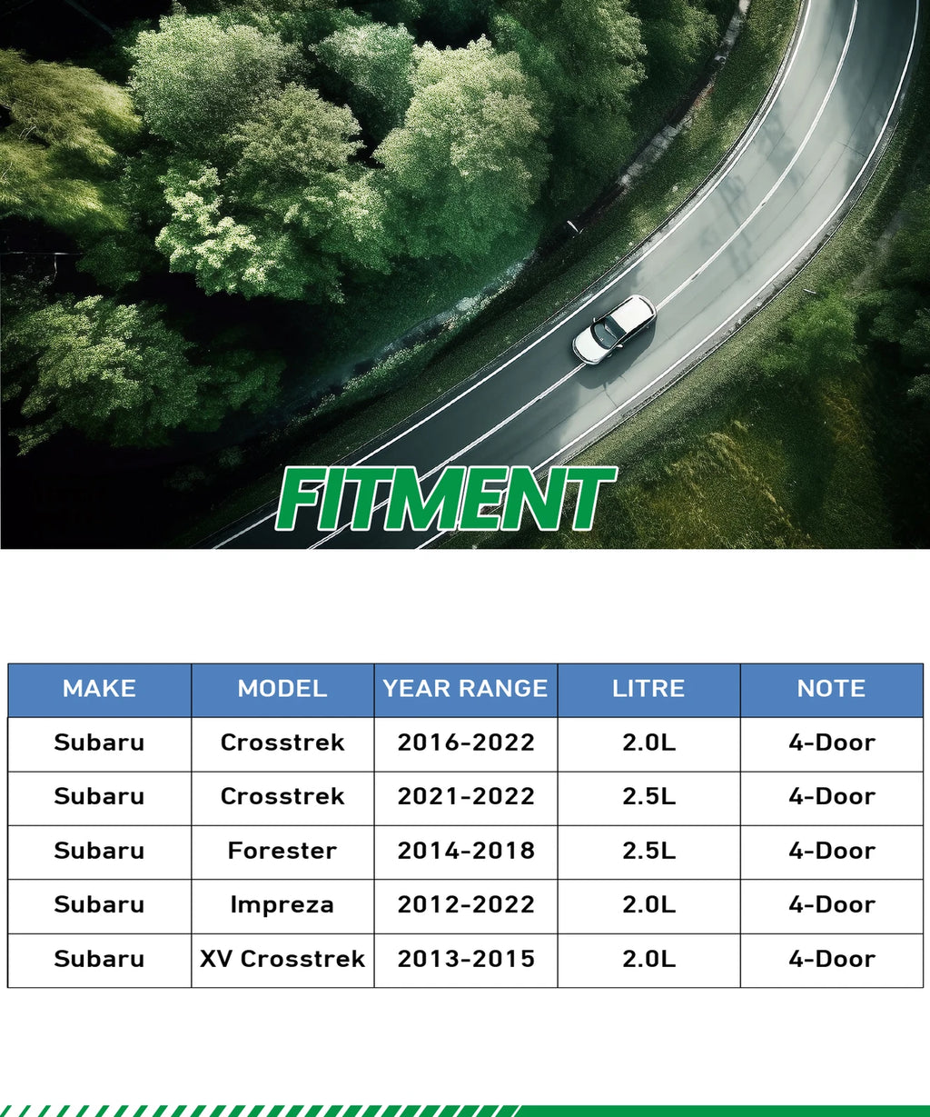 Rear Brake Calipers for Subaru Forester (2014–2018) & Impreza (2012–2023)
