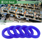 Set of 5 Oil Seal Rotary Shaft Seal 28x38x6mm High Pressure for Various Models
