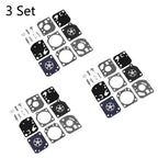 Set of 3 Carburetor Diaphragm Repair for Zama RB-29 RB29 Blower Trimmer