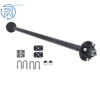 Trailer Axle 2000 lbs 4 Lug for Various Models (44"-72" Hub Face)