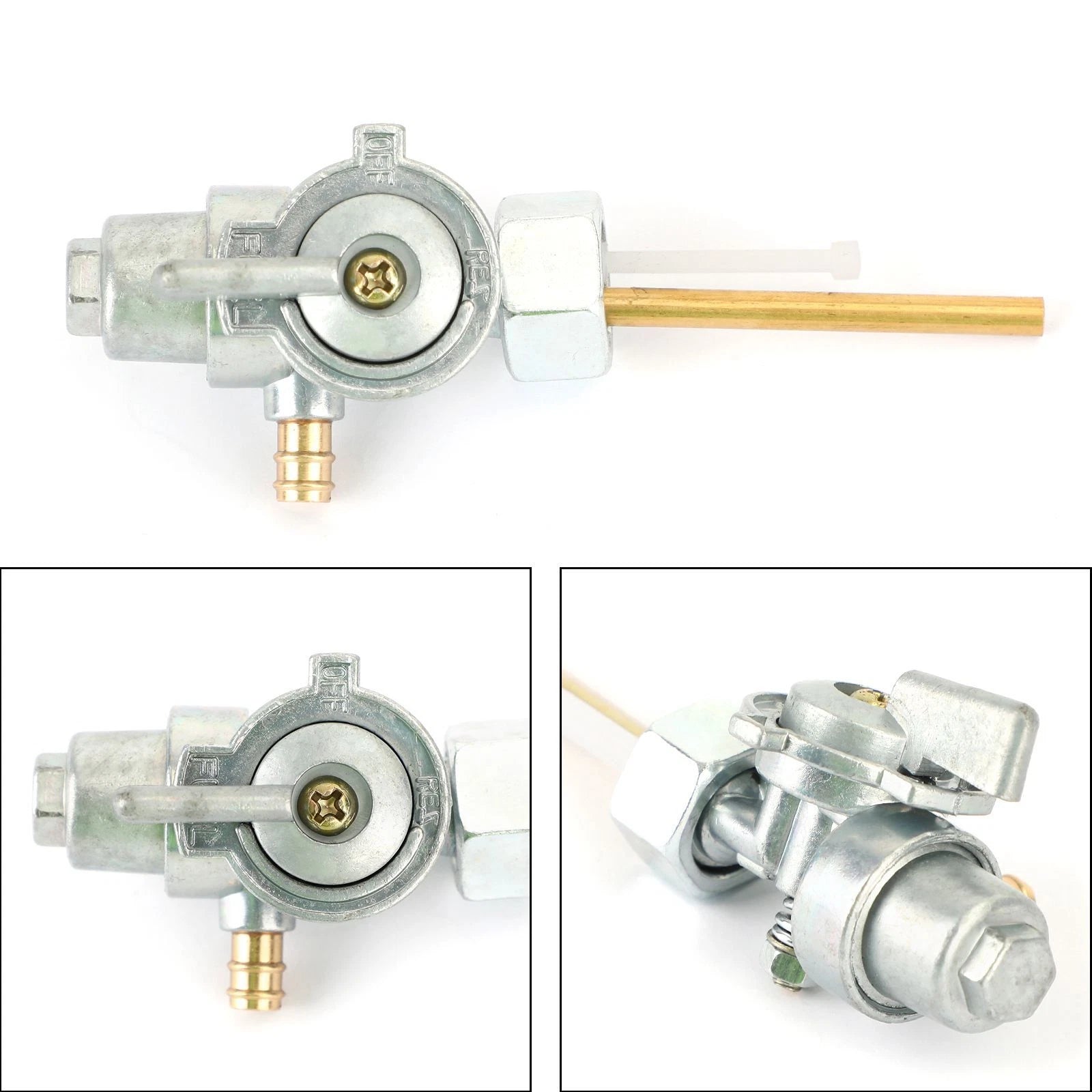 Fuel Valve Petcock for Yamaha YG5 YG1 YZ80 L5T RX50 DT80 TY80 (1970–1980) 367-24500-04