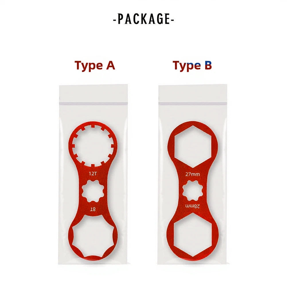 Front Fork Shoulder Wrench Tool for Mountain Bike (2010–2023)
