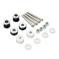 Chrome Sissy Bar Docking Hardware Kit for Harley Softail Fatboy (2000 - 2017)