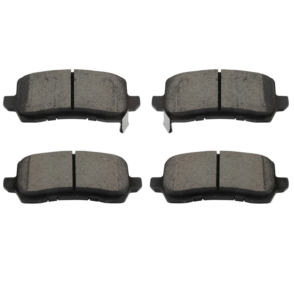 4X Rear Brake Ceramic Pads for Honda Odyssey (2021) D2372-8923