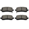 4X Rear Brake Ceramic Pads for Honda Odyssey (2021) D2372-8923
