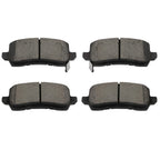 4X Rear Brake Ceramic Pads for Honda Odyssey (2021) D2372-8923