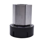 Hex Collet Block Chuck Holder for CNC Lathe Engraving Machine (ER-40)