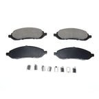 Set of 4 Front Ceramic Brake Pads for Ford Freestar Mercury Monterey (2004–2007)