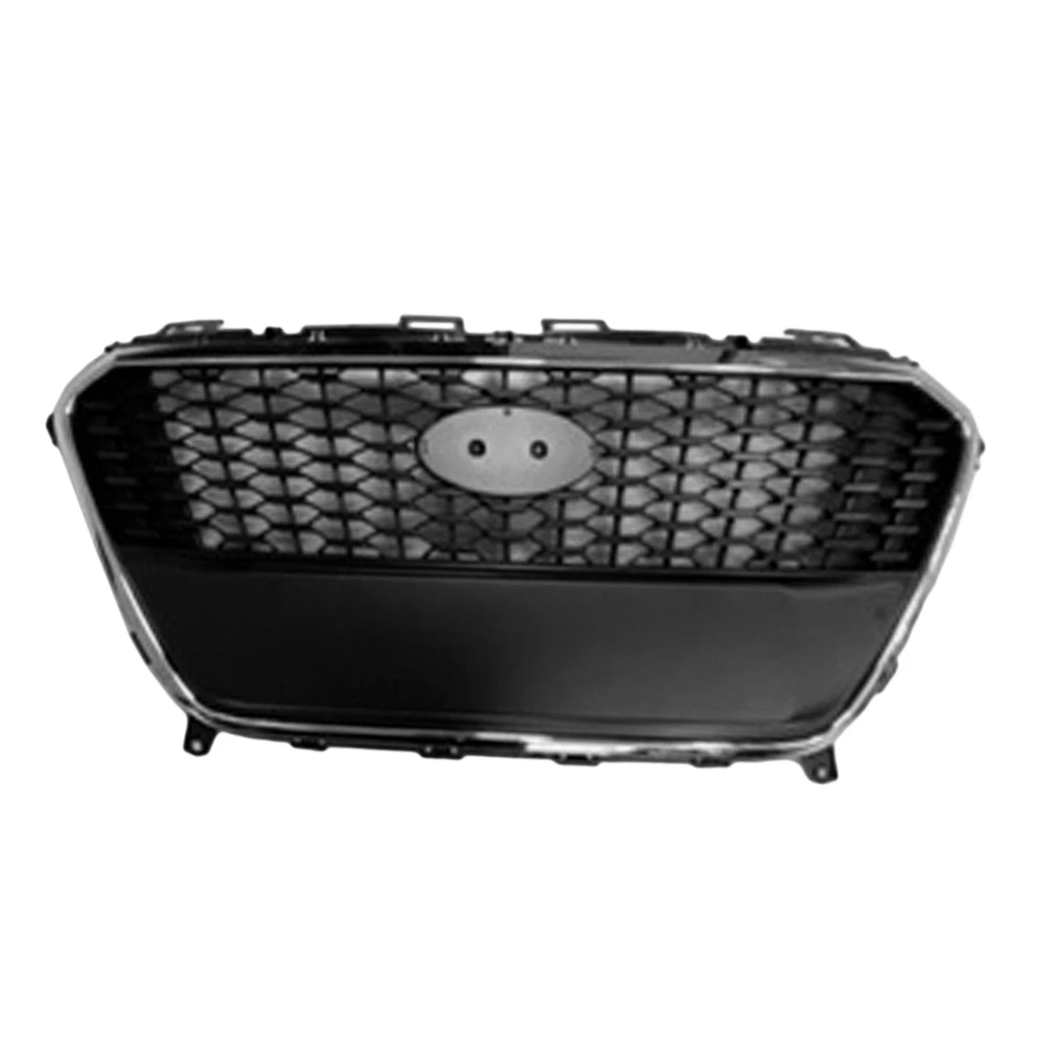 Replacement Plastic Front Grille for Hyundai Sonata Hybrid (2016–2017)