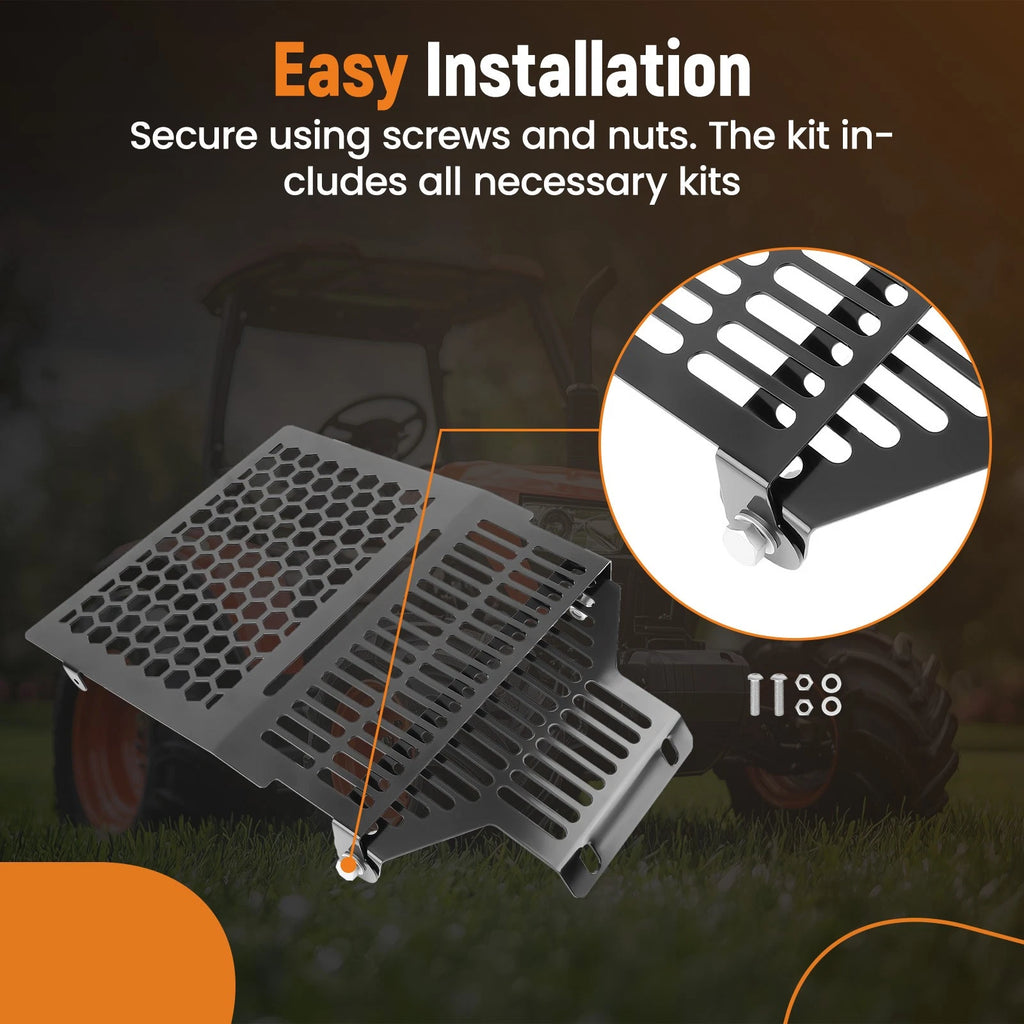 Heavy Duty Brush Guard Insert for Kubota MX4800 MX5200 MX5400 (2014–2023)