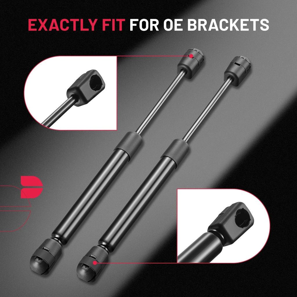 10 in 35 lb Gas Struts for Truck Tool Box Lid for 2014-2024
