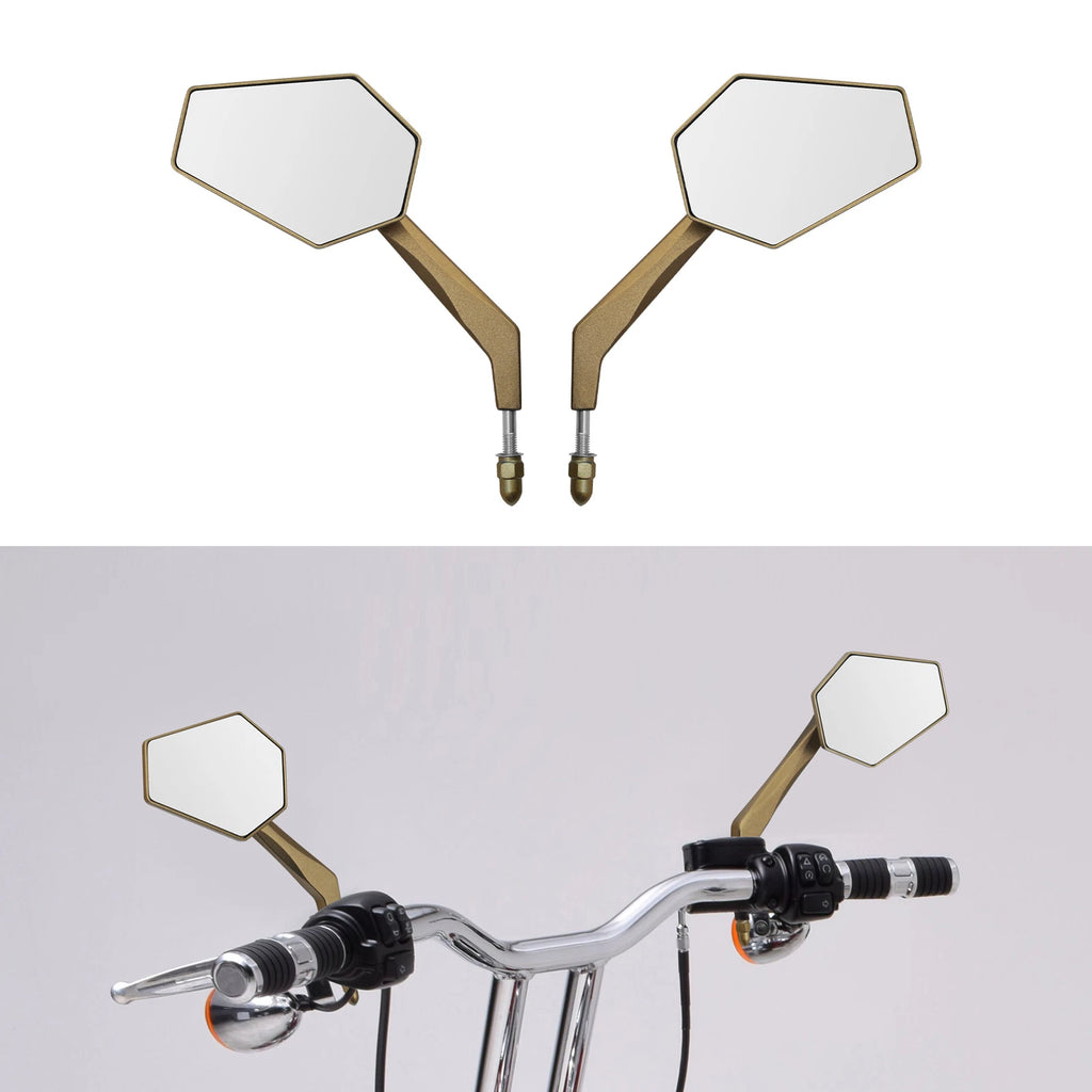 Rear View Mirrors for Harley Touring Road King Sportster XL Dyna Softail