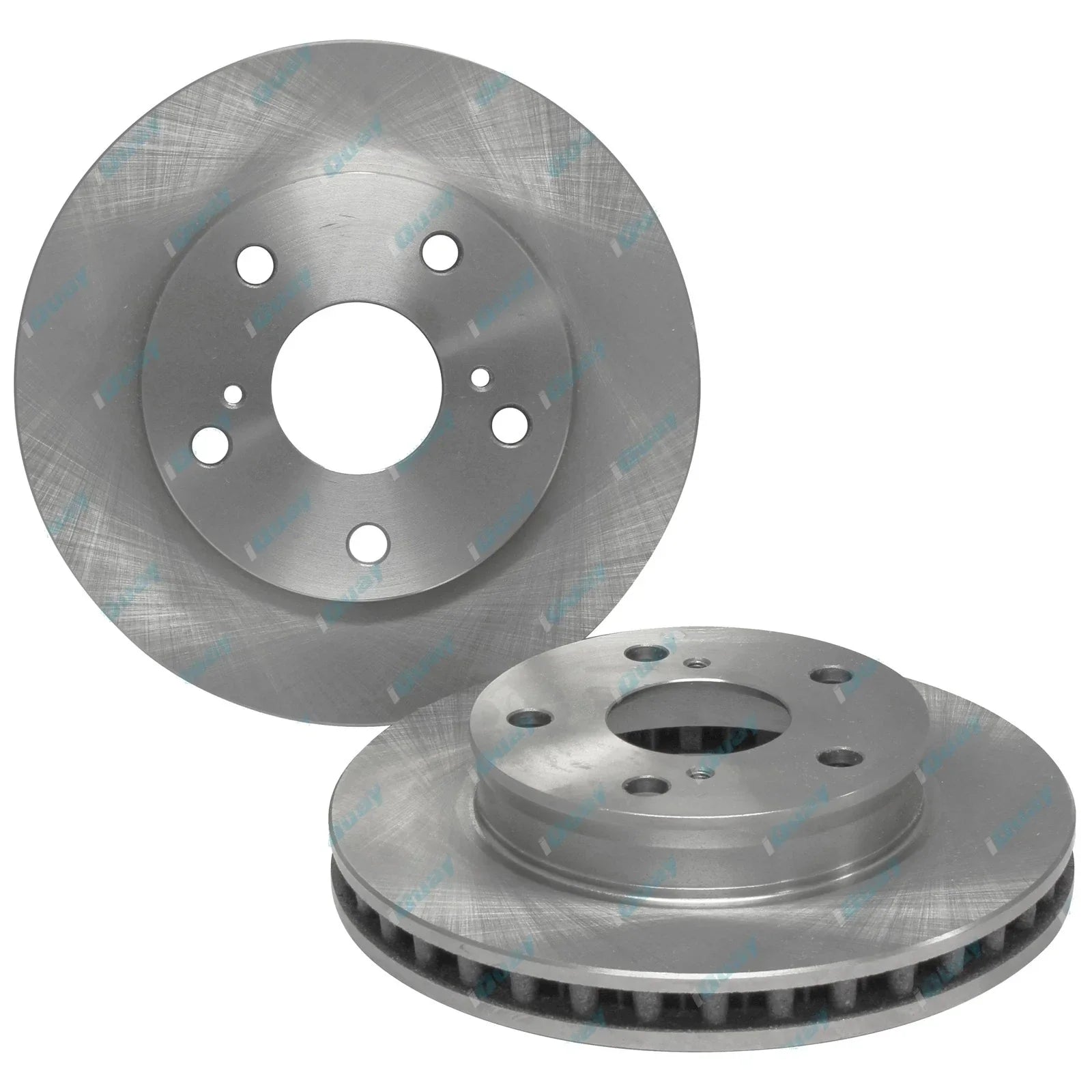 2 Front Disc Brake Rotors for Toyota Hilux GGN15 KUN16 TGN16 2005-2015