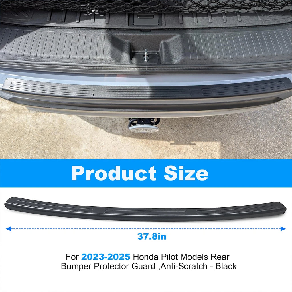 Rear Bumper Guard for Honda Pilot (2023–2025) Anti-Scratch Protector