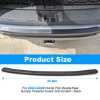 Rear Bumper Guard for Honda Pilot (2023–2025) Anti-Scratch Protector