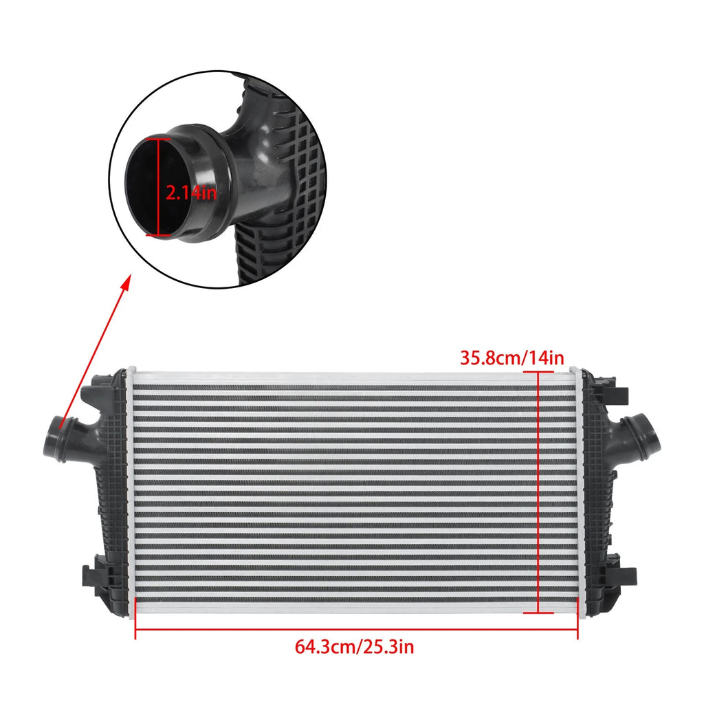 Intercooler for Buick Regal, Chevy Malibu (2013–2015)