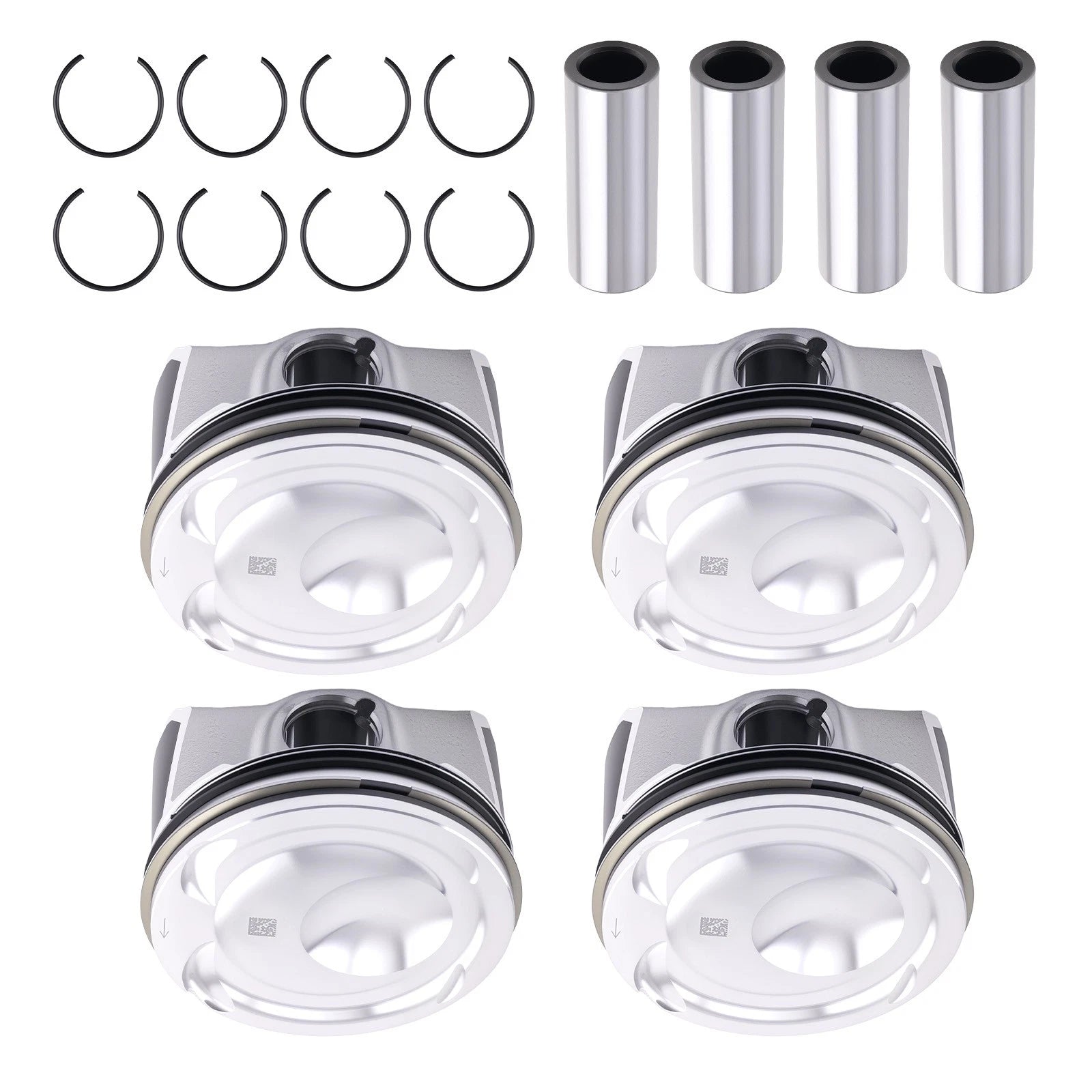 Set of 4 Engine Pistons for Ford Focus Mustang Lincoln MKC (2015–2019)