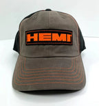 Patch Hat Cap w Licensed Dodge Hemi Orange Logo Emblem for All Models (N/A–N/A)