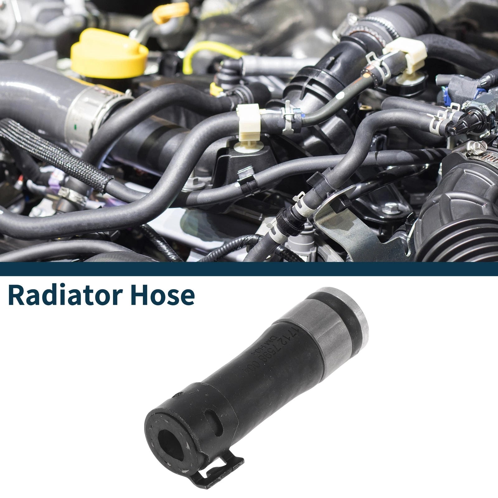 Radiator Hose No.17127598004 for BMW X6 (2010–2011) Coolant Tube
