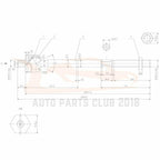 Set of 6 Tie Rods and Lower Ball Joints for Ford Expedition (2003-2004)