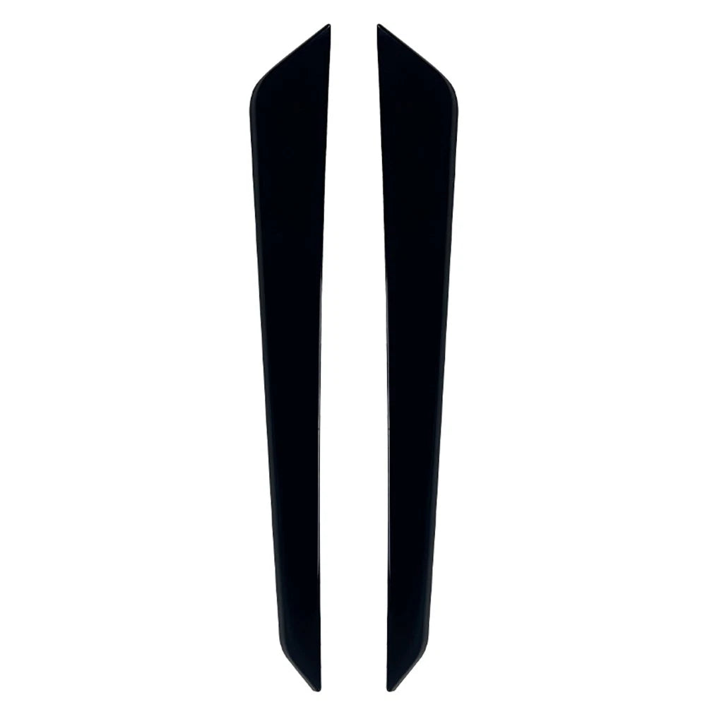 Glossy Black Front Bumper Side Spoiler Trim for Subaru WRX STI (2015–2021)