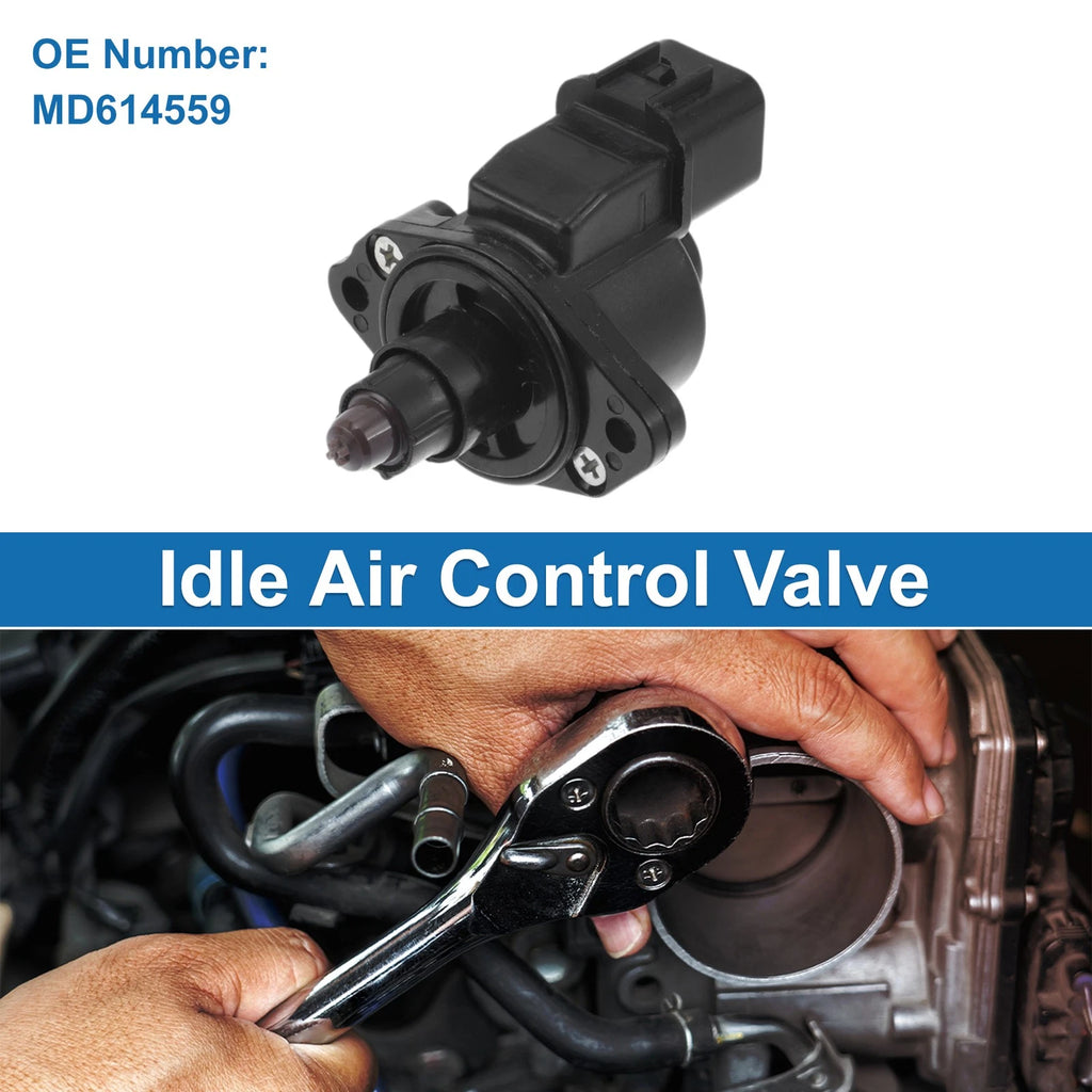 Idle Air Control Valve for Mitsubishi Eclipse (1990–1999) No.MD614559