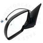 2X Power Heated Black Side View Mirrors for Chevy GMC (2003–2007)