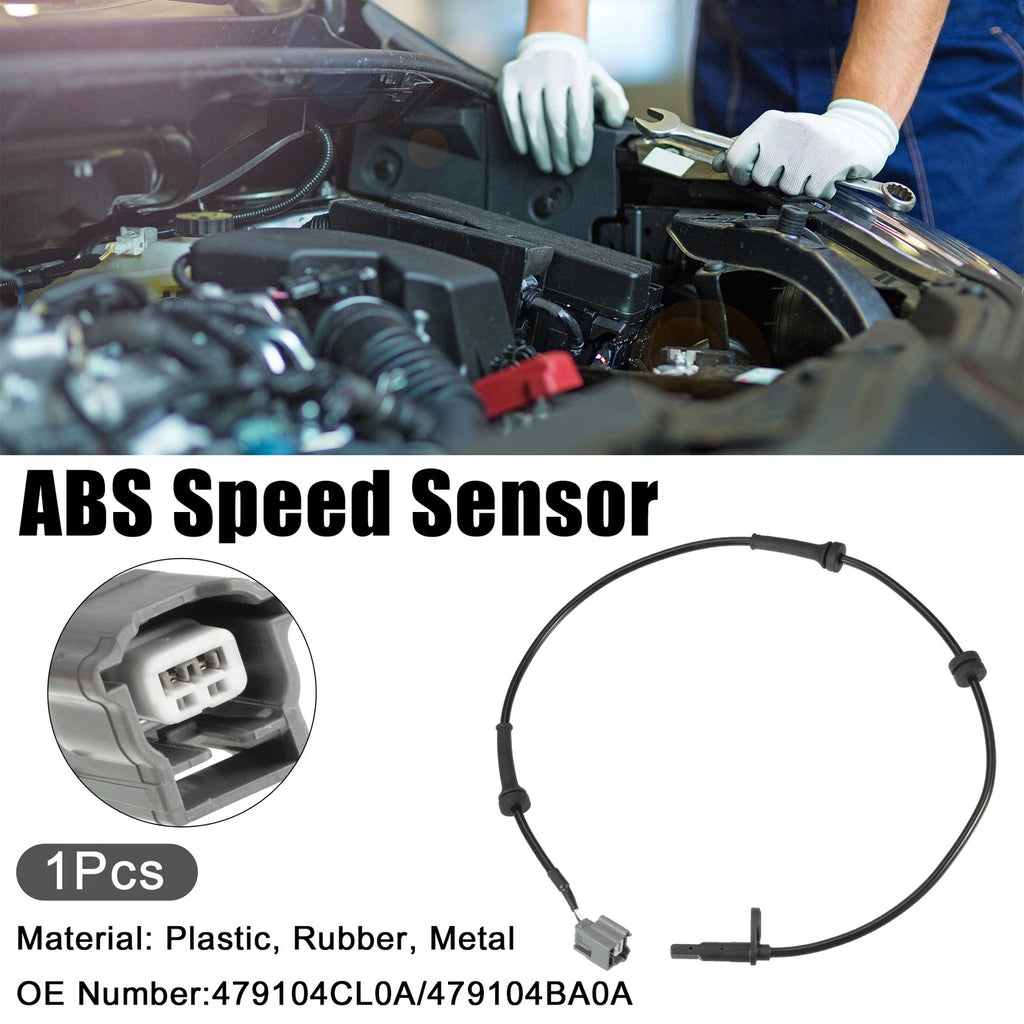 1pc ABS Wheel Speed Sensor for Nissan Rogue (2014–2020) No. 479104CL0A/479104BA0A