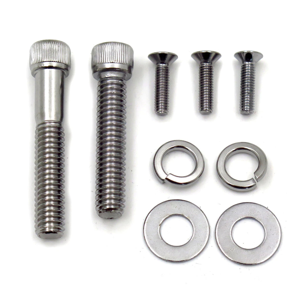 Mirror Mounting Screws Bolts for Harley Dyna Sportster Softail Touring (2000–2023)