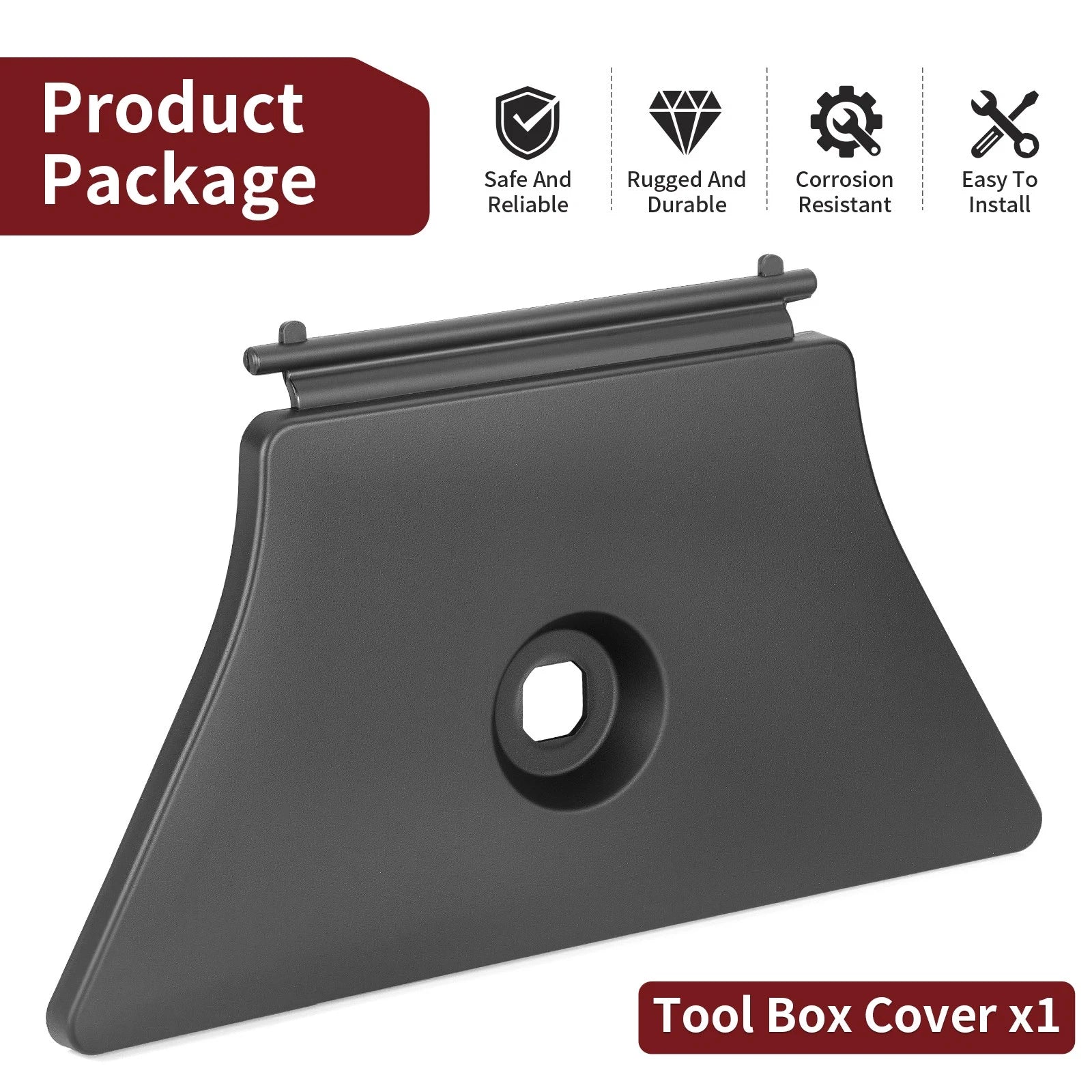 Tool Box Cover Door for Polaris Sportsman 400 500 570 700 800 HO EPS (2000–2023) 5436349