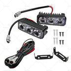 2X LED Daylight Running Lights DRL for Universal 12V